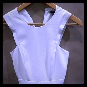 Armani Exchange white Polyester dress sz 0